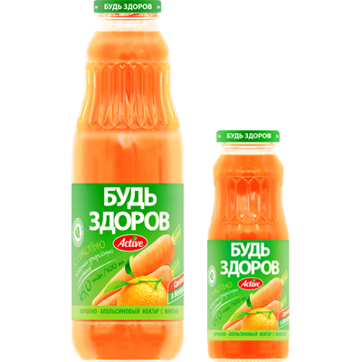 Нектар морковно-апельсиновый «Будь здоров»